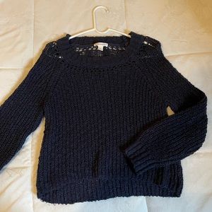 CUTE CROPPED KNITTED SWEATER